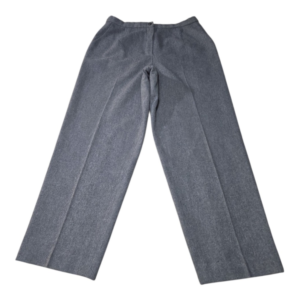 Vtg Pendleton Straight Leg Lined Pants Womens 100… - image 8